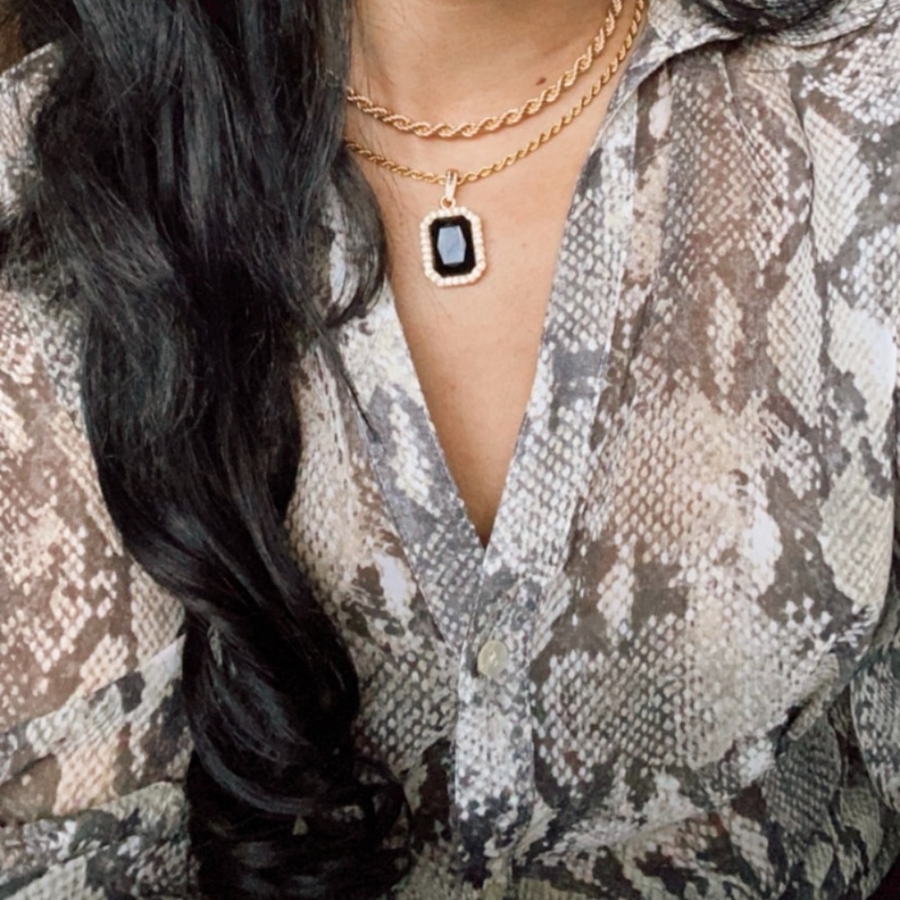 Onyx Rope Chain